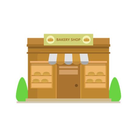 Bakery Shop  Illustration