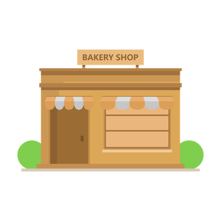 Bakery Shop  Illustration