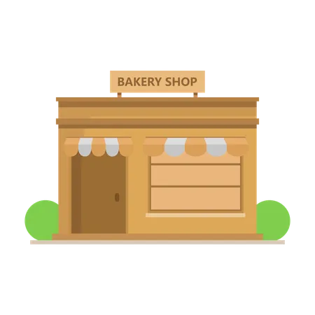 Bakery Shop  Illustration