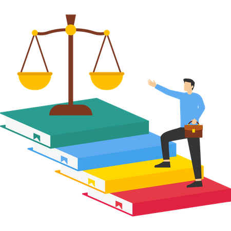 Balance de la justice  Illustration