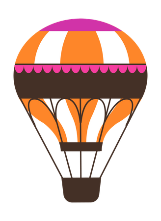 Balão de ar  Ilustração