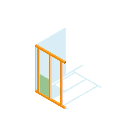 Balcony Drilling  Illustration