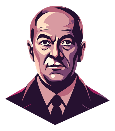 Bald Man  Illustration