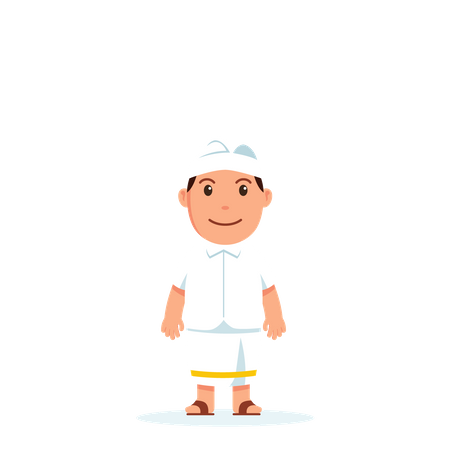 Bali boy  Illustration