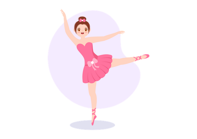 Ballerina  Illustration