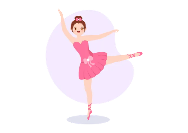 Ballerina  Illustration