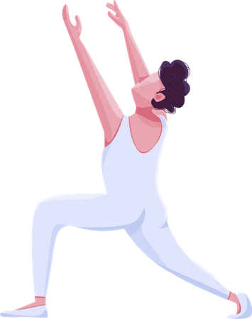 Ballet male dancer  Illustration