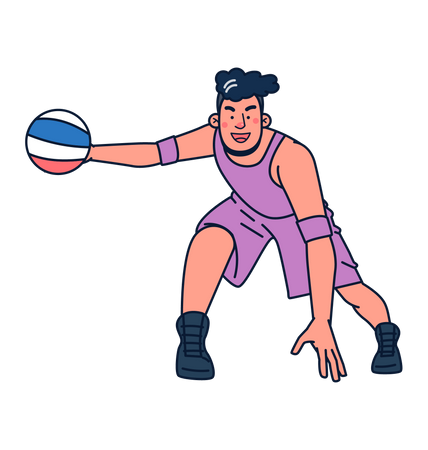 Baloncesto masculino  Ilustración