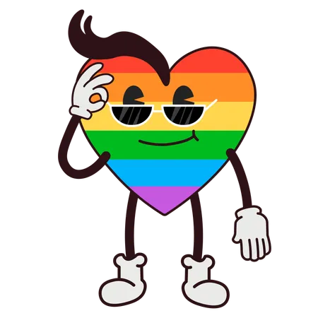 Bandeira LGBTQ  Ilustração