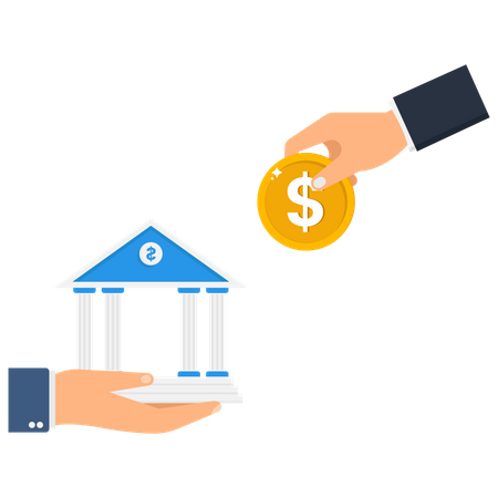 Bank buyout  Illustration