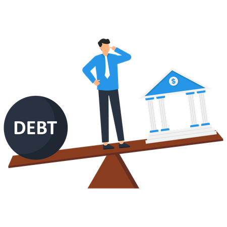Bank debt  Illustration