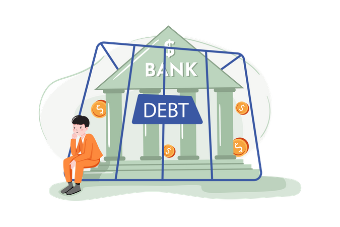 Bank debt  Illustration