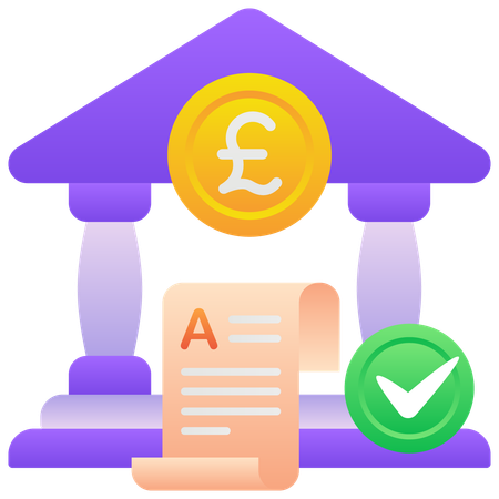 Bank Document  Illustration