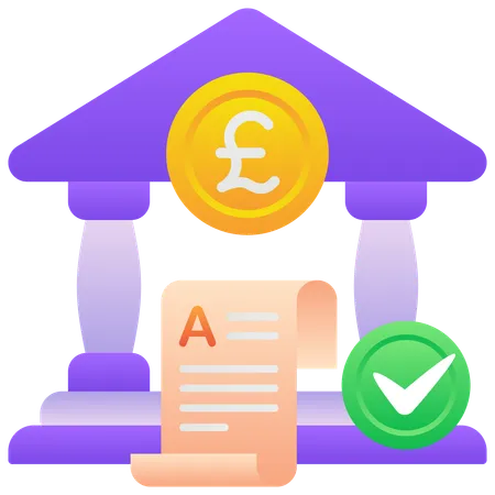 Bank Document  Illustration