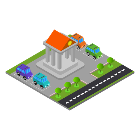 Bank  Illustration