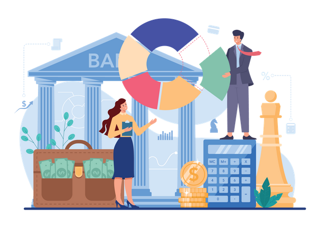 Bank  Illustration