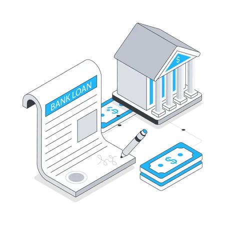 Bank Loan Agreement  Illustration