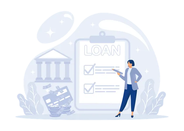 Bank Loan Disbursement Illustration