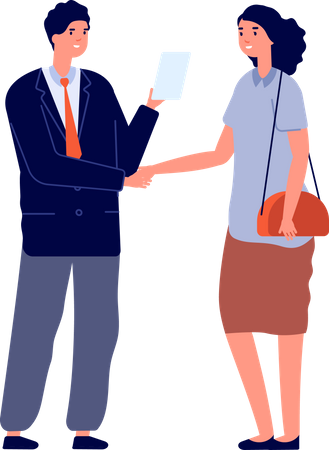 Bank Manager  イラスト