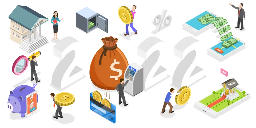 Bankfazilitäten von 2022  Illustration