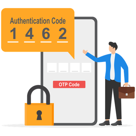 Banking Code  Illustration