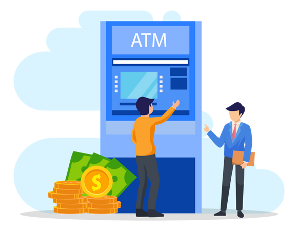 Banking Convenience  イラスト