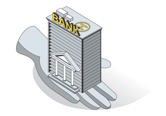 Banking Services Illustration
