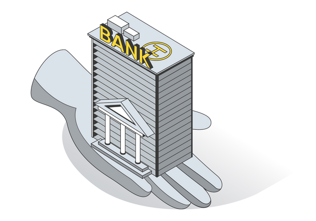 Banking Services  Illustration