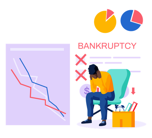 Bankruptcy Illustration