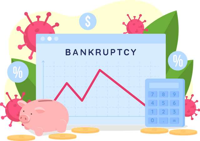 Bankruptcy rate  Illustration