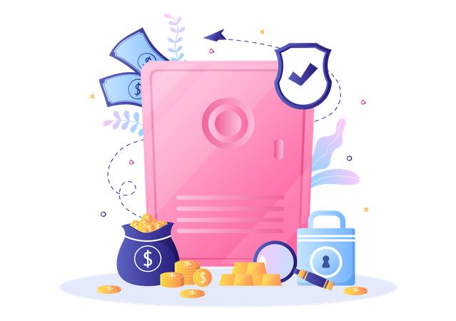 Banksafe  Illustration