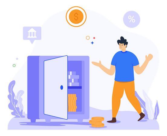 Banksafe  Illustration