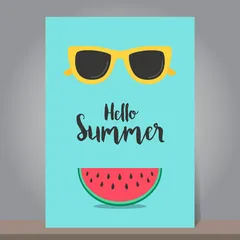 Cartazes de verão Pacote de Ilustrações