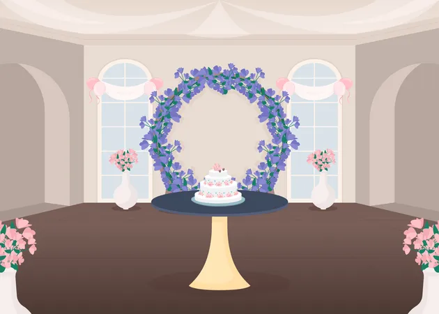 Banquet hall  Illustration