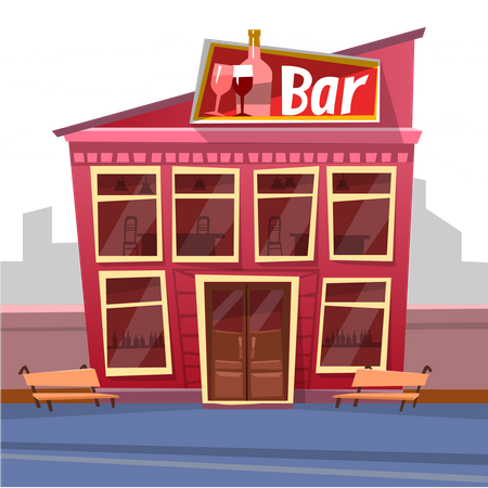 Bar  Illustration
