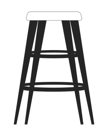 Bar stool  Illustration