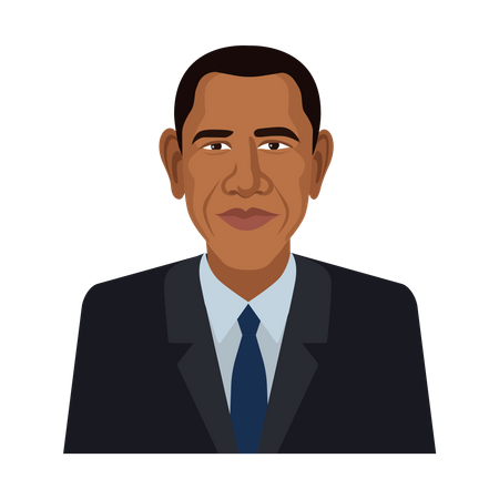 Barack Obama Illustration