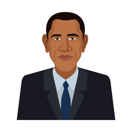Barack Obama  일러스트레이션
