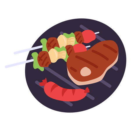 Barbecue  Illustration