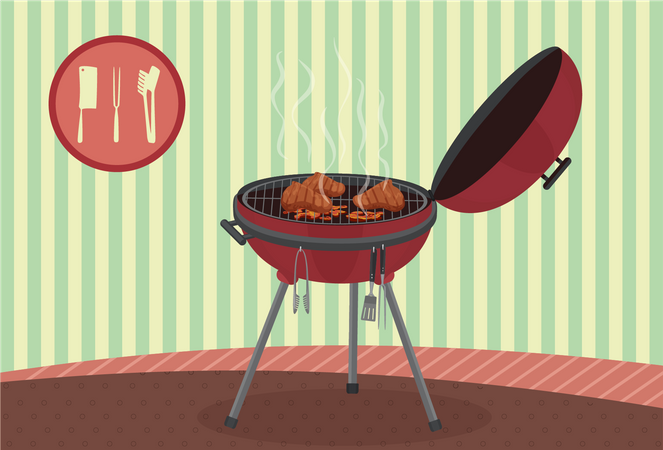 Barbecue  Illustration