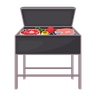 barbeque stand illustration