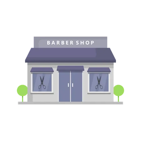 Barber Shop  イラスト