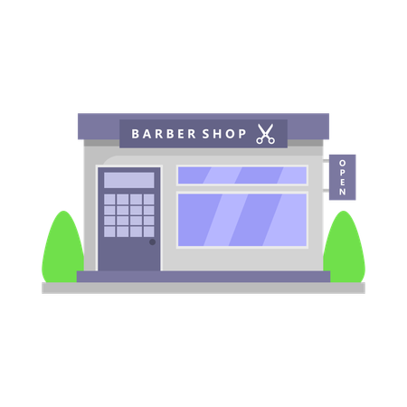 Barber Shop  Illustration