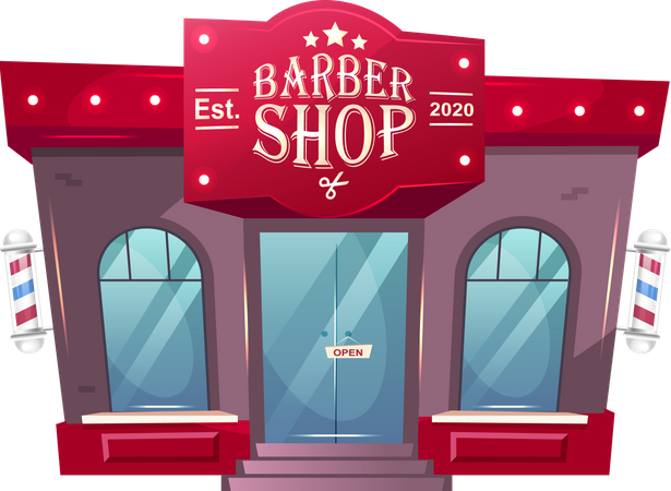 Barber shop Illustration