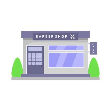 Barber Shop  Illustration