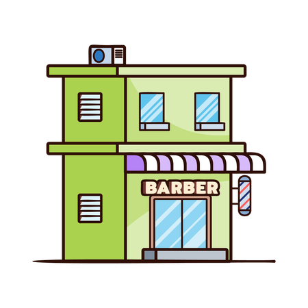 Barber shop  Illustration