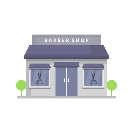 Barber Shop  Illustration