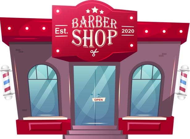 Barber shop  Illustration