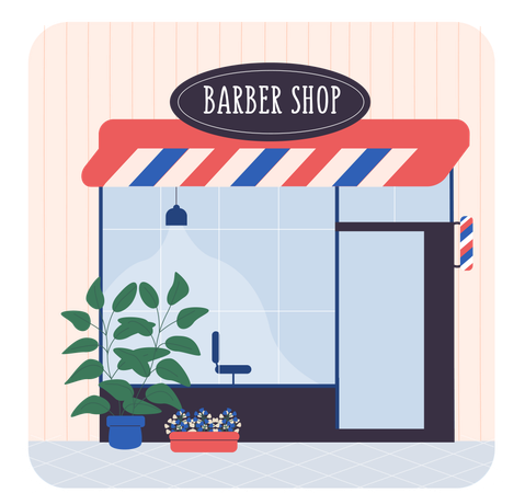 Barber shop  Illustration