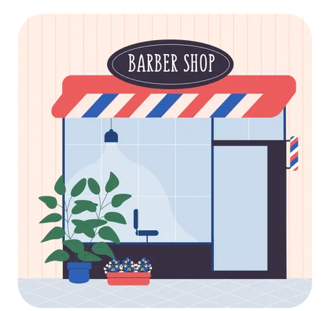 Barber shop  Illustration
